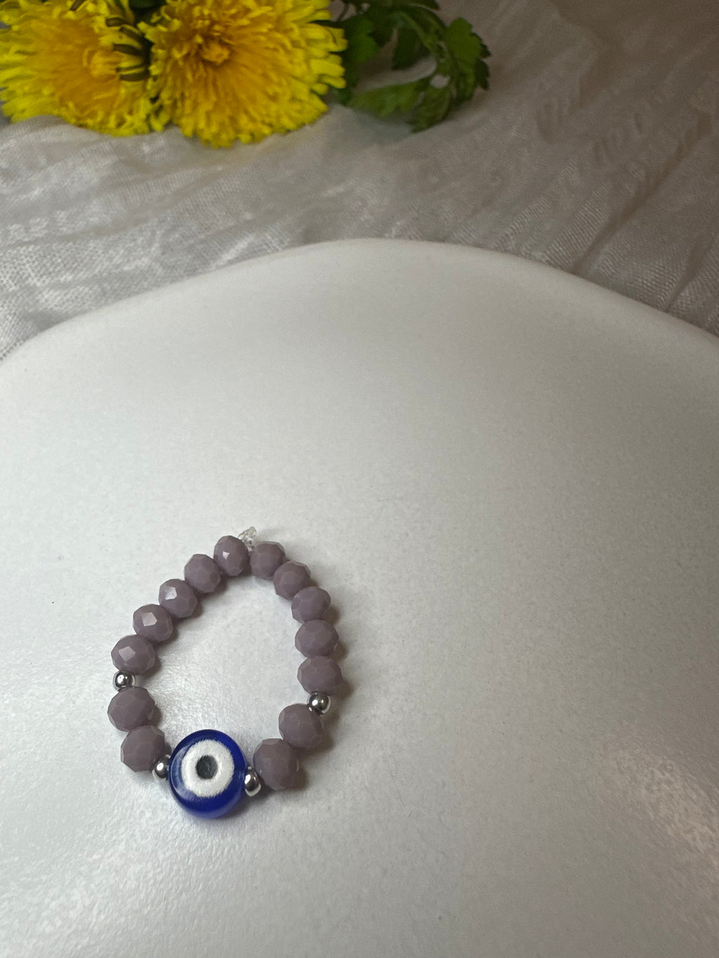 Evil eye silver
