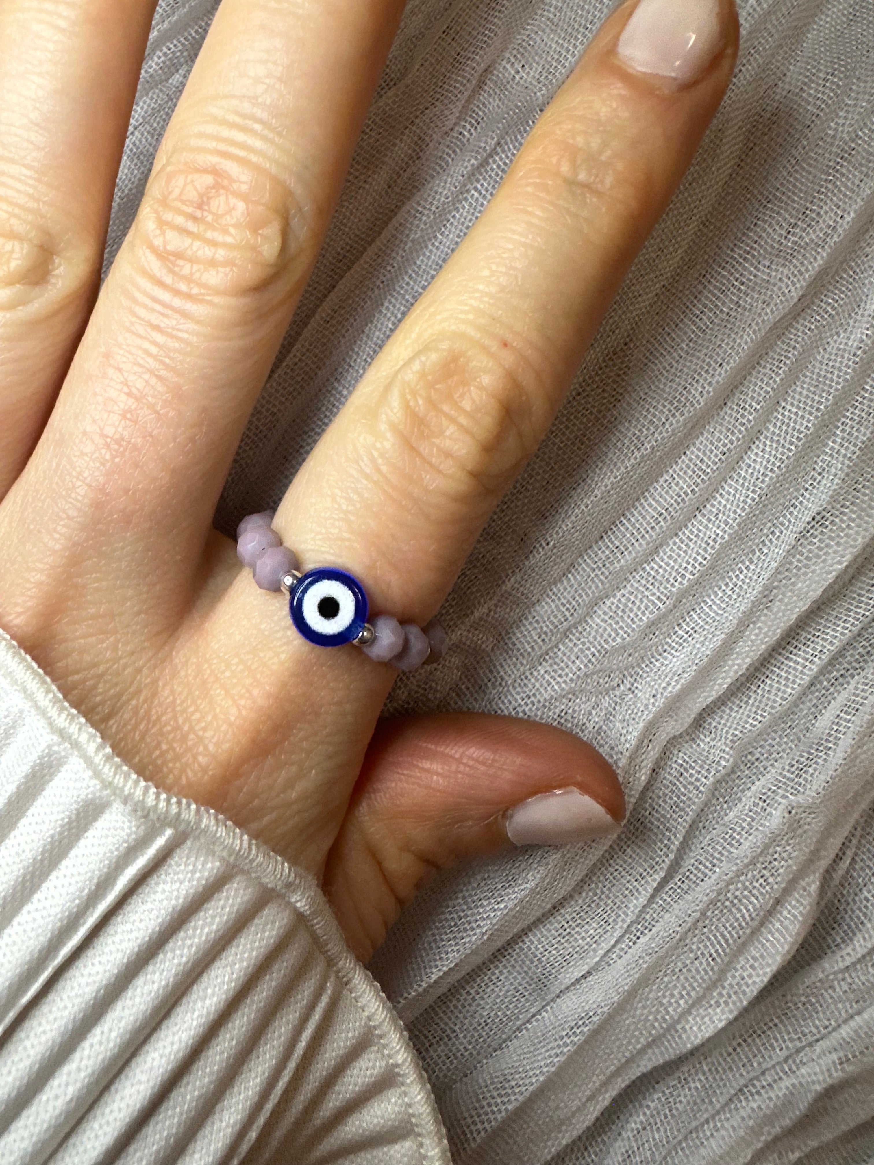 Evil eye silver